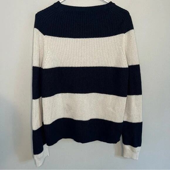 J Crew Cashmere Cotton Cable Knit Sweater - Picture 2 of 2